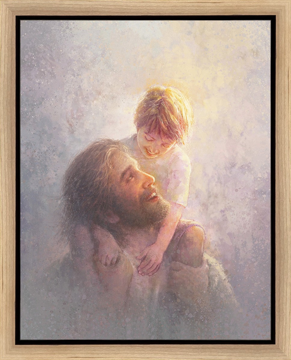 Light Upon His Shoulders Gallery Wrap