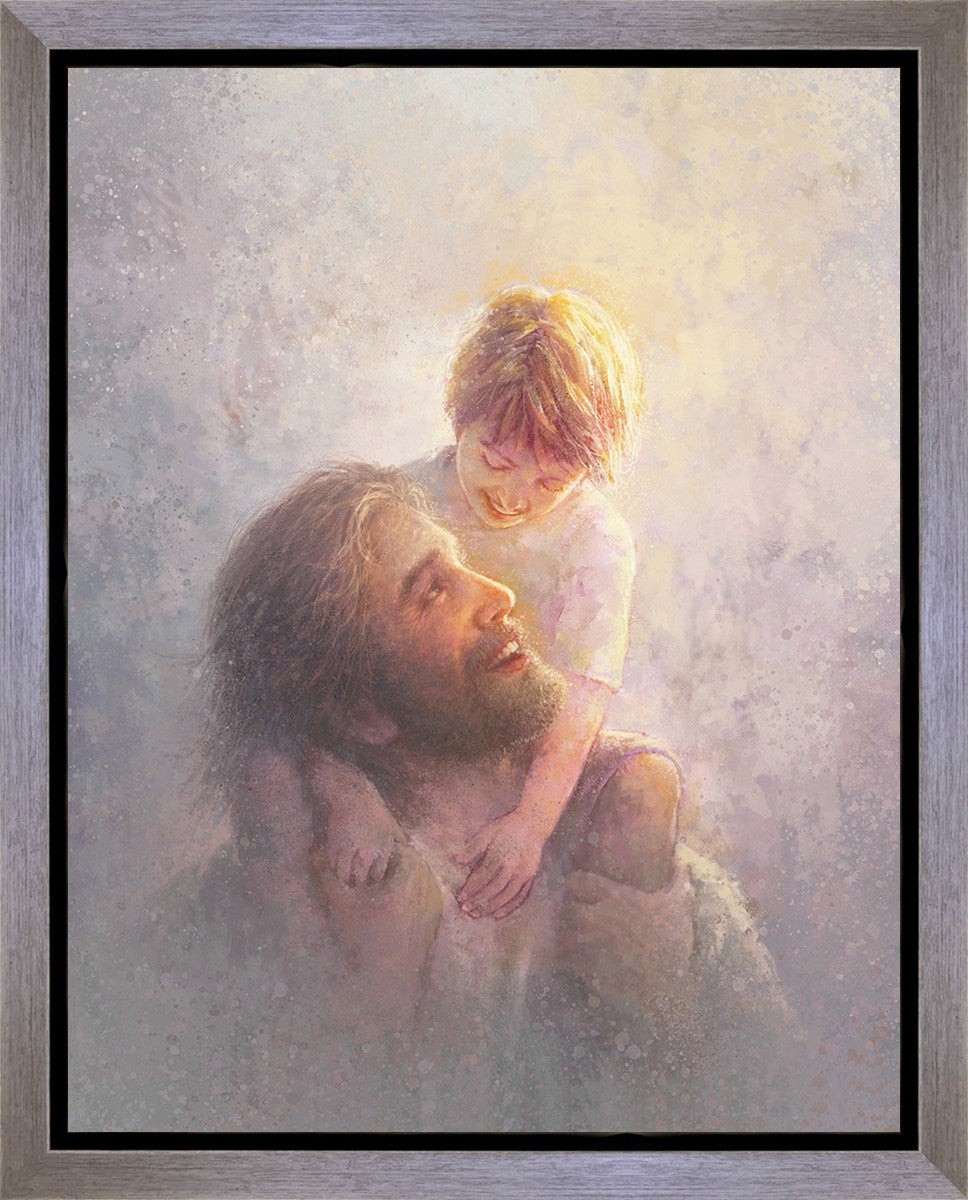 Light Upon His Shoulders Gallery Wrap