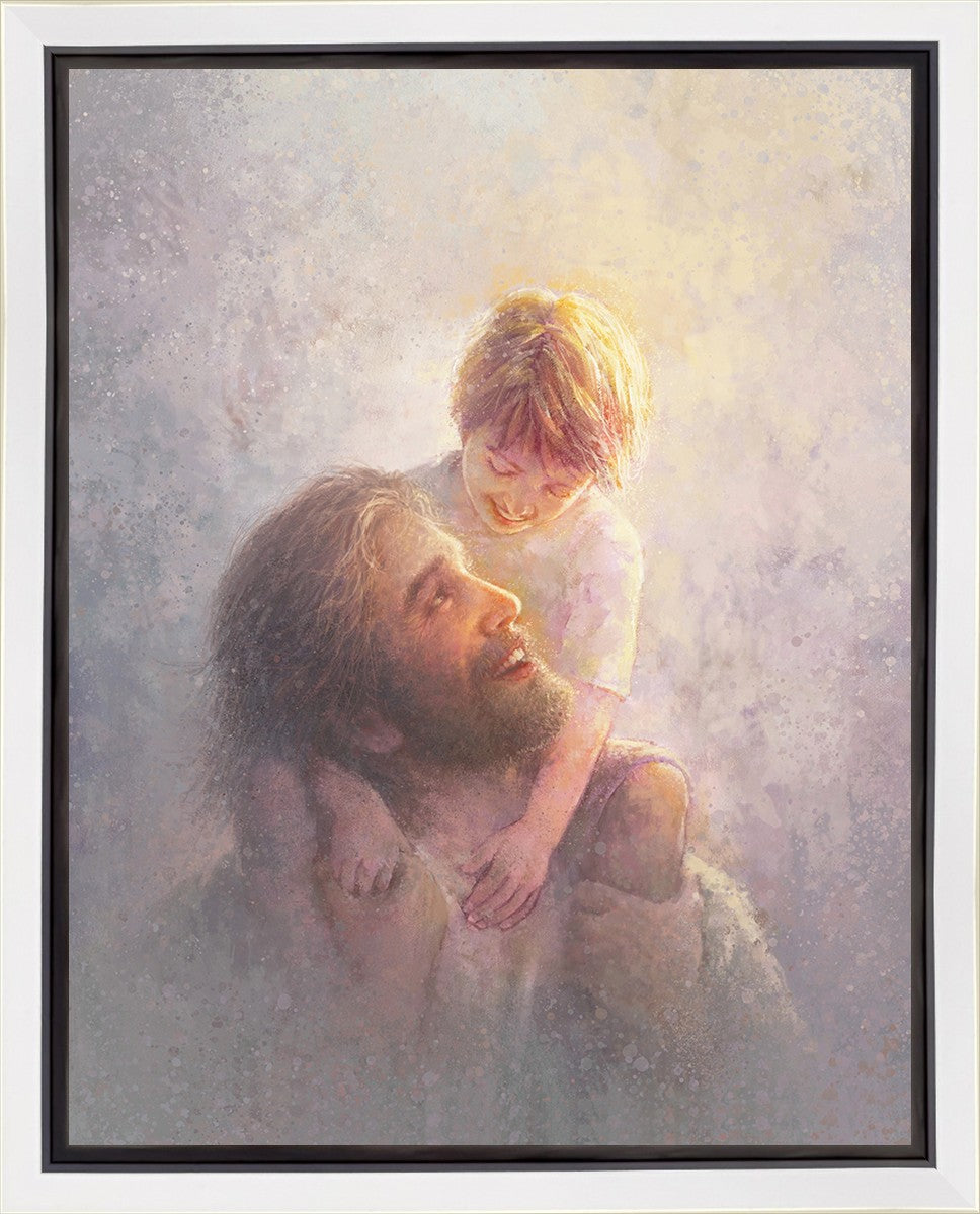 Light Upon His Shoulders Gallery Wrap