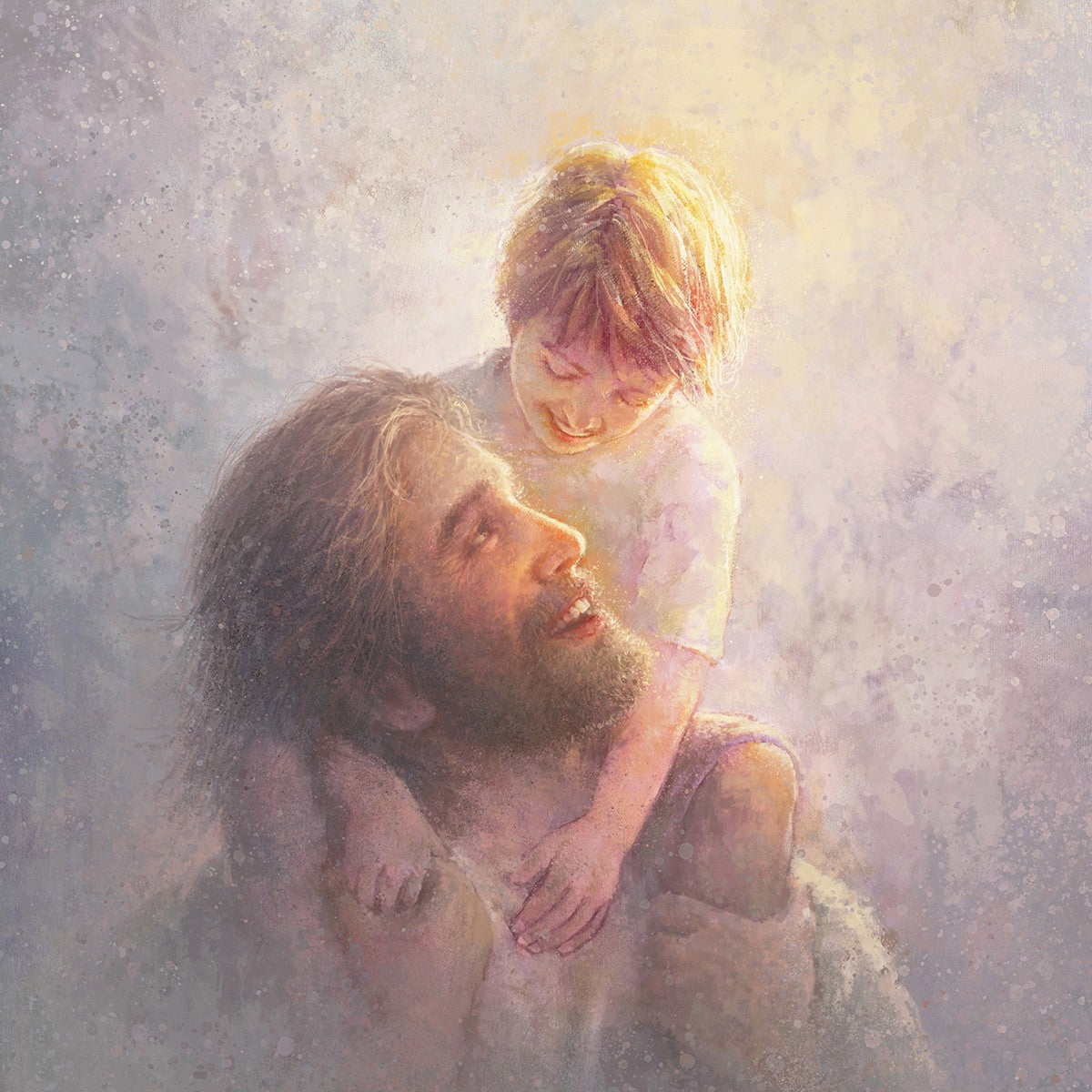Light Upon His Shoulders Gallery Wrap