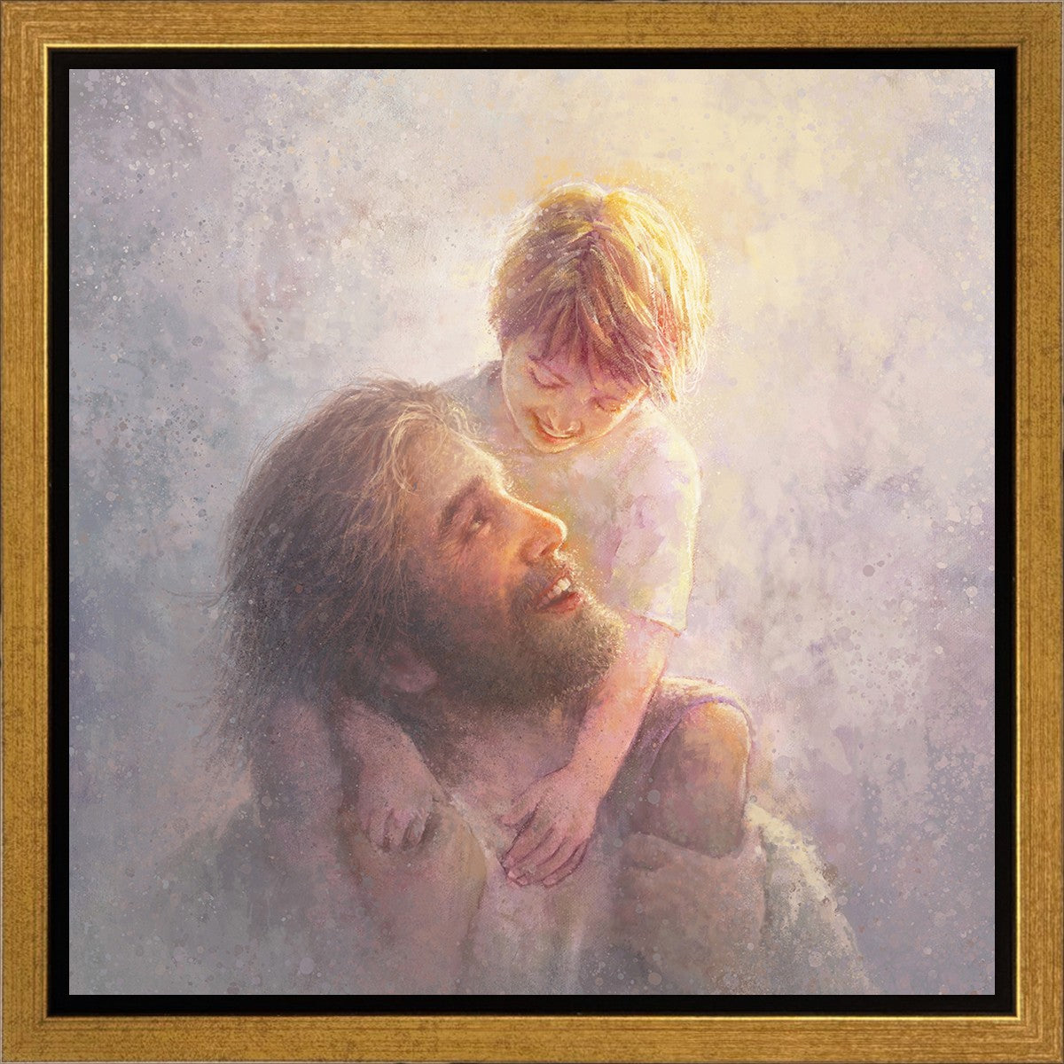 Light Upon His Shoulders Gallery Wrap