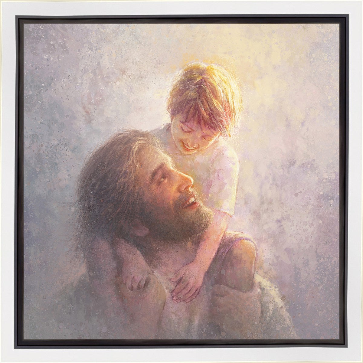 Light Upon His Shoulders Gallery Wrap