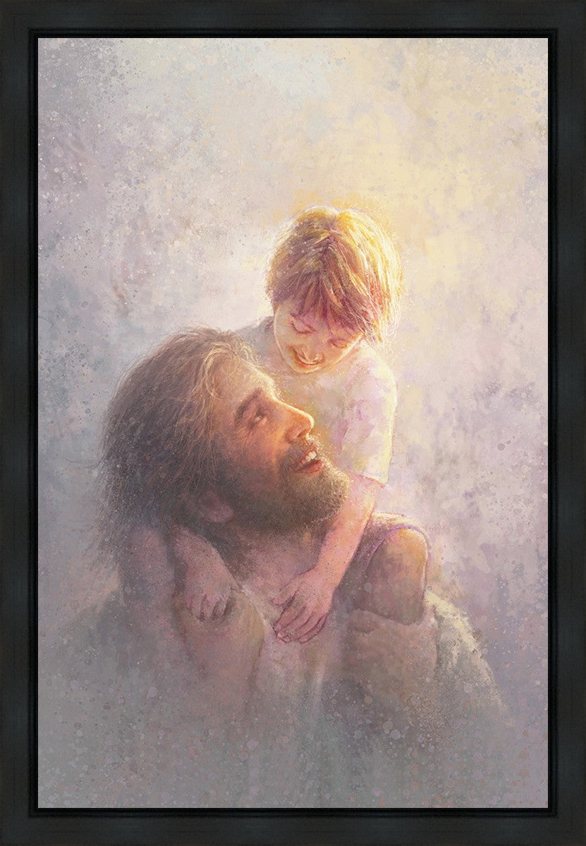Light Upon His Shoulders Gallery Wrap
