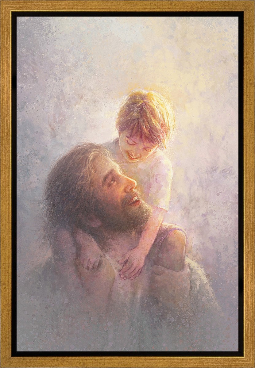 Light Upon His Shoulders Gallery Wrap