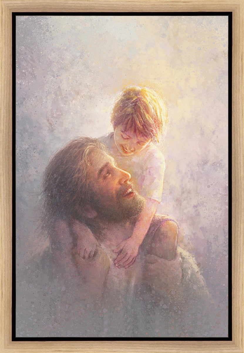 Light Upon His Shoulders Gallery Wrap