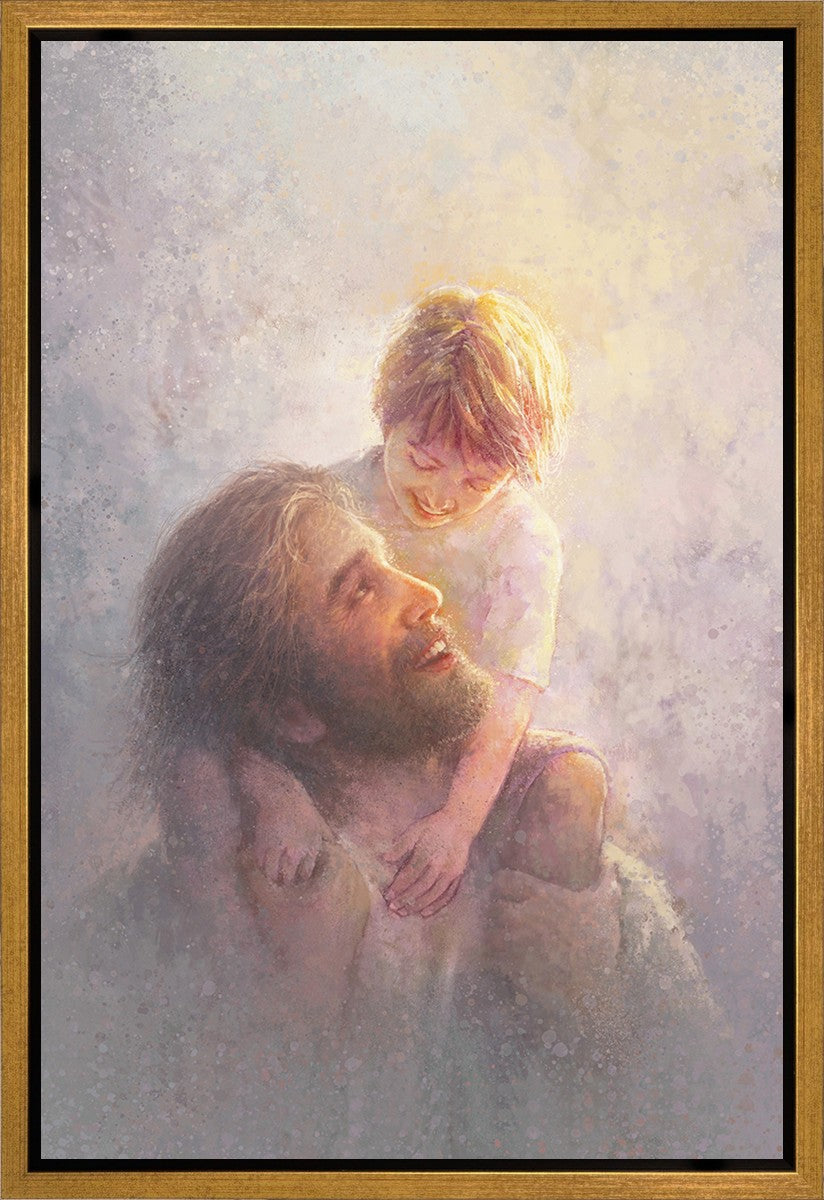 Light Upon His Shoulders Gallery Wrap