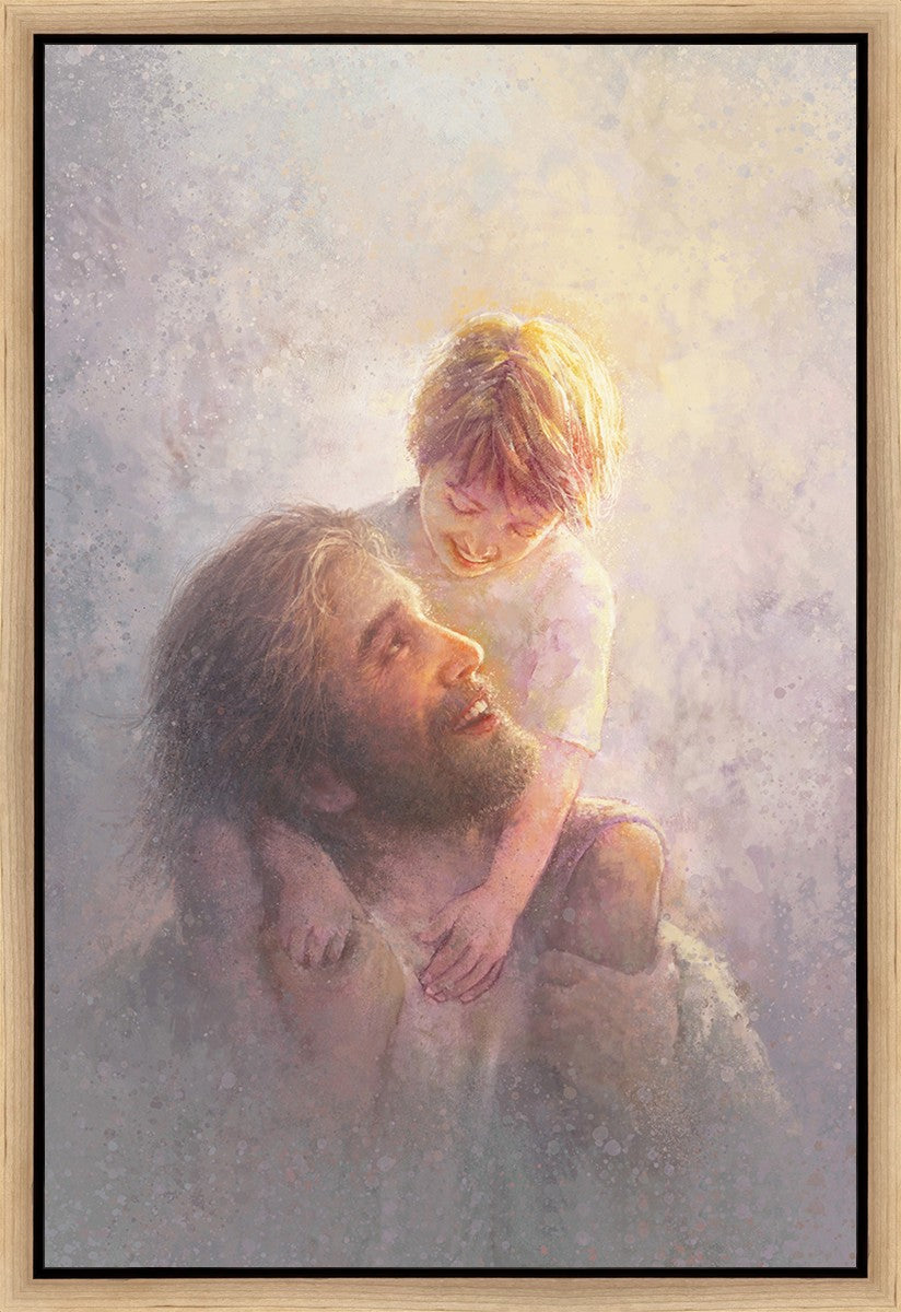 Light Upon His Shoulders Gallery Wrap