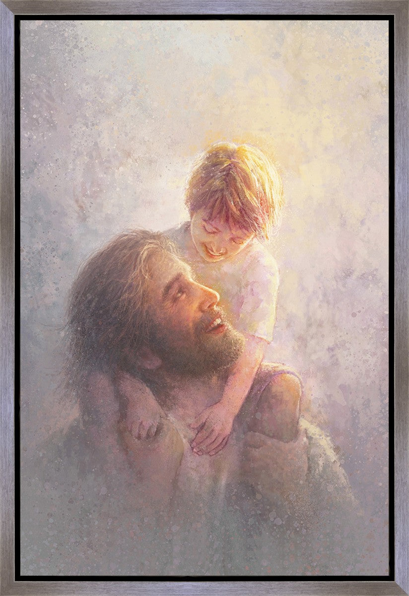 Light Upon His Shoulders Gallery Wrap