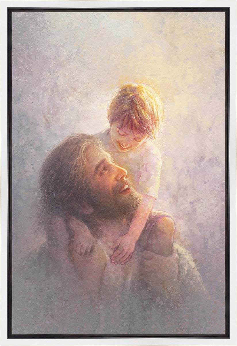 Light Upon His Shoulders Gallery Wrap