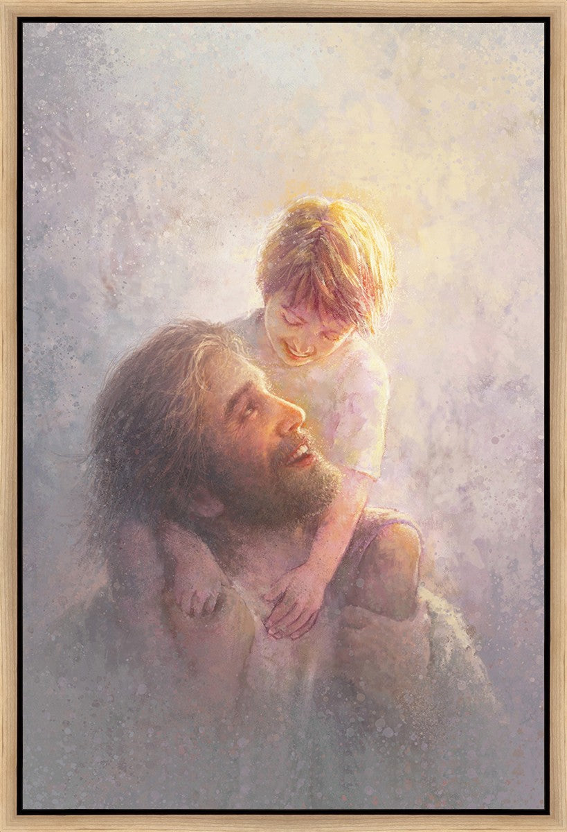 Light Upon His Shoulders Gallery Wrap