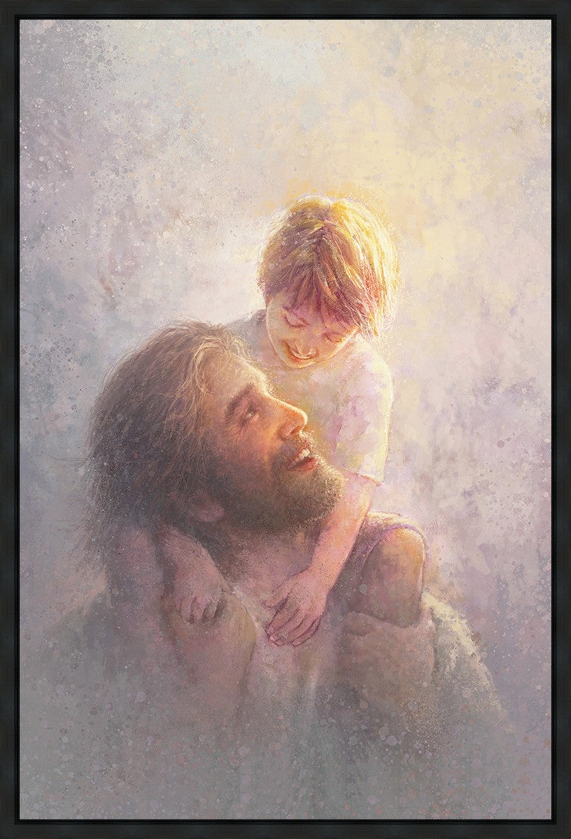 Light Upon His Shoulders Gallery Wrap