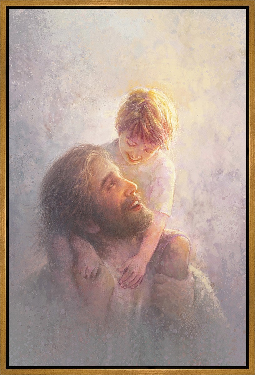 Light Upon His Shoulders Gallery Wrap