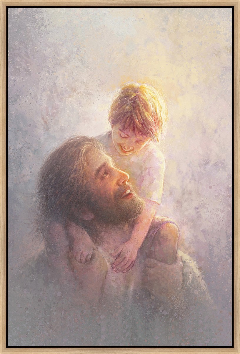 Light Upon His Shoulders Gallery Wrap