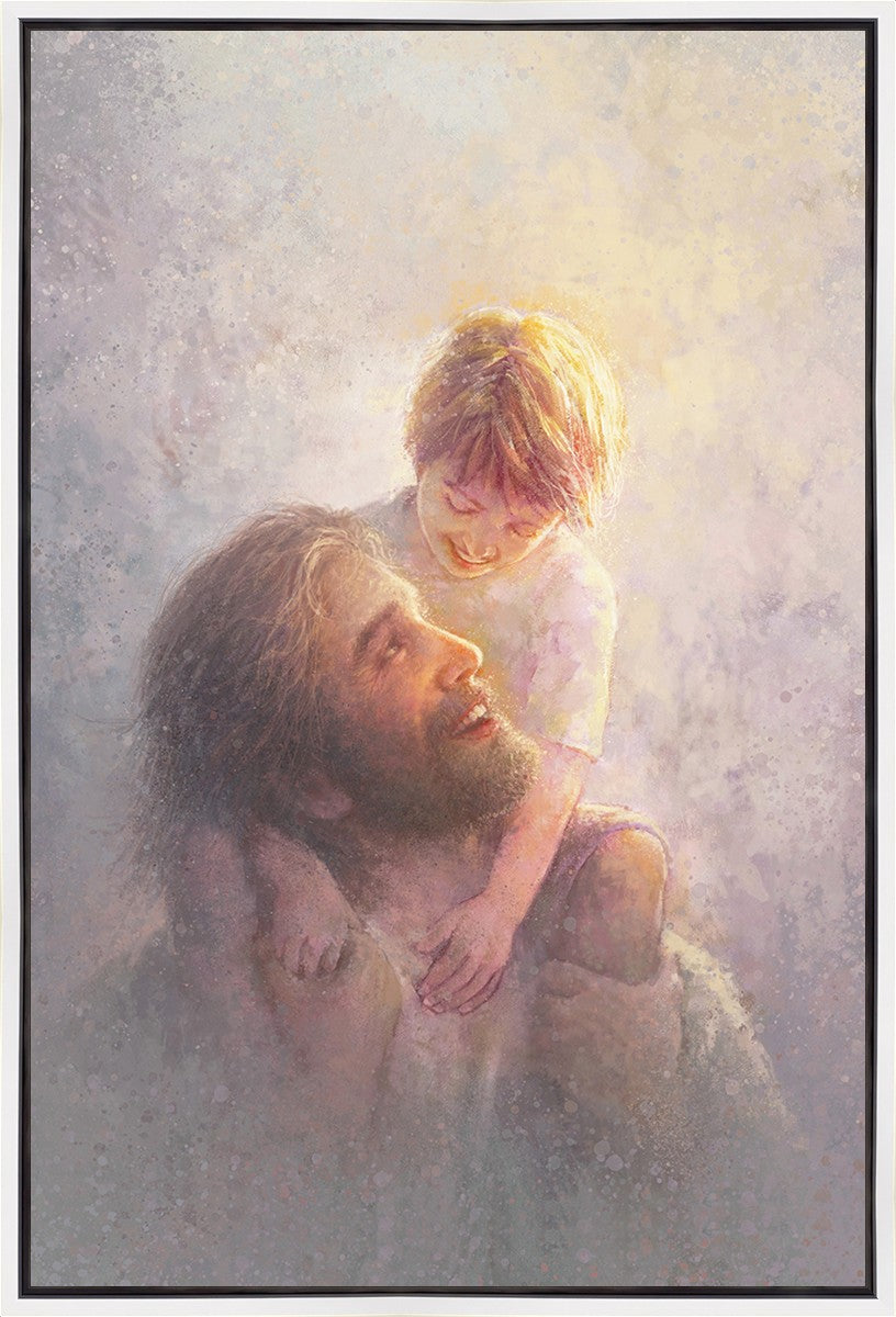 Light Upon His Shoulders Gallery Wrap