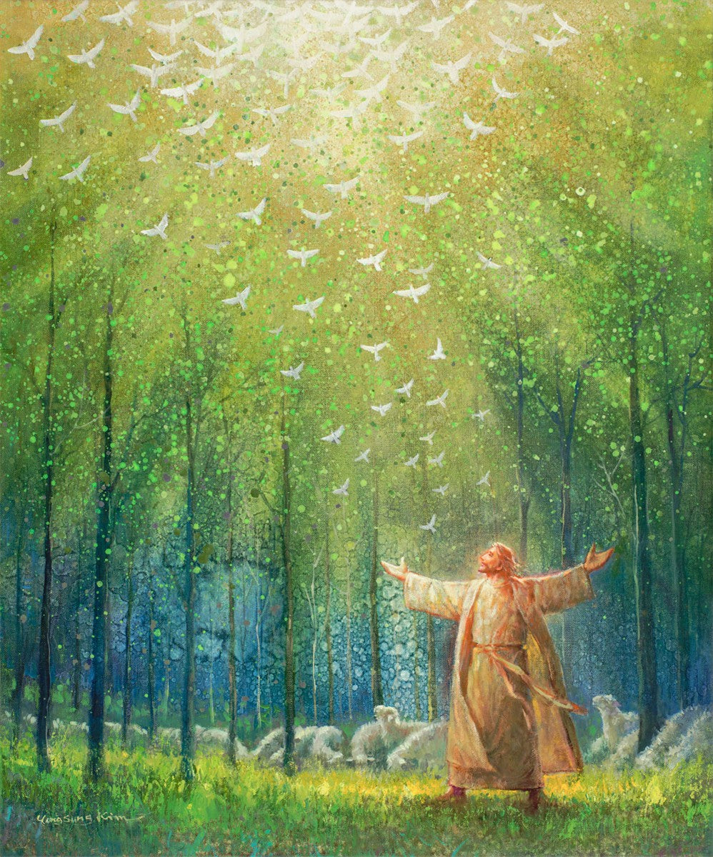A New Light Shining Large Wall Art Gallery Wrap
