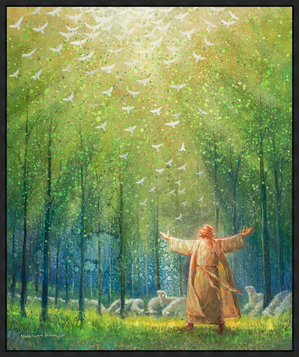 A New Light Shining Large Wall Art Gallery Wrap