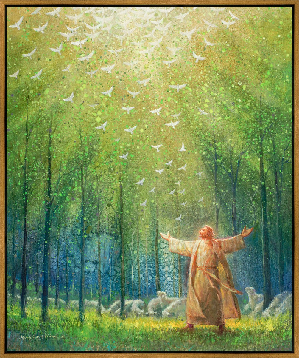 A New Light Shining Large Wall Art Gallery Wrap