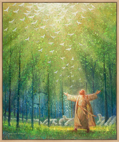 A New Light Shining Large Wall Art Gallery Wrap