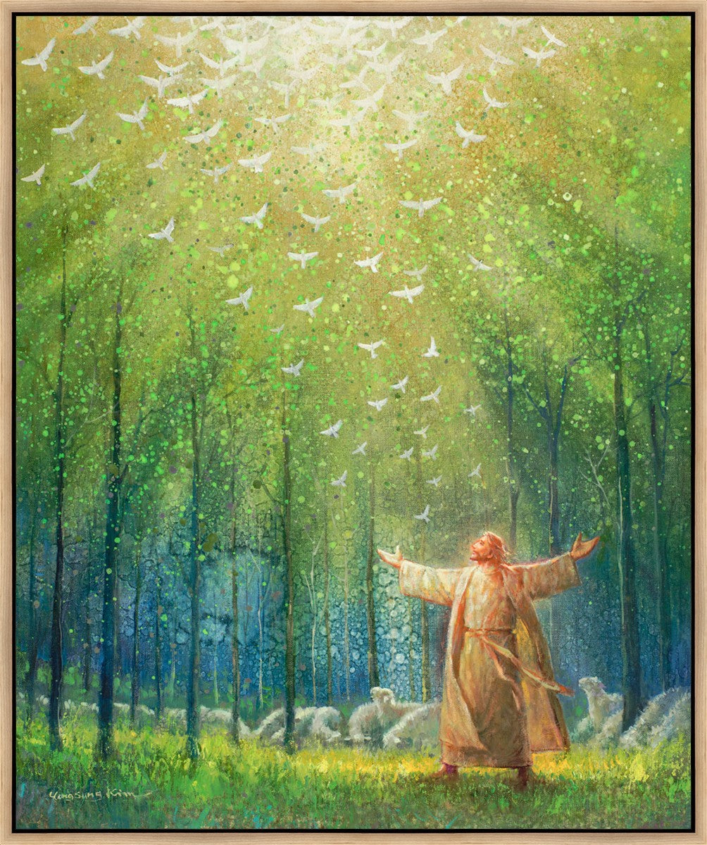 A New Light Shining Large Wall Art Gallery Wrap