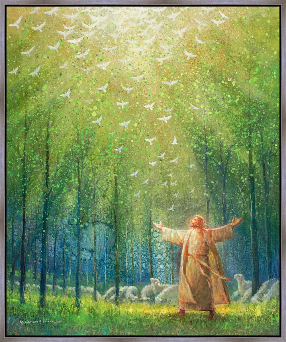 A New Light Shining Large Wall Art Gallery Wrap