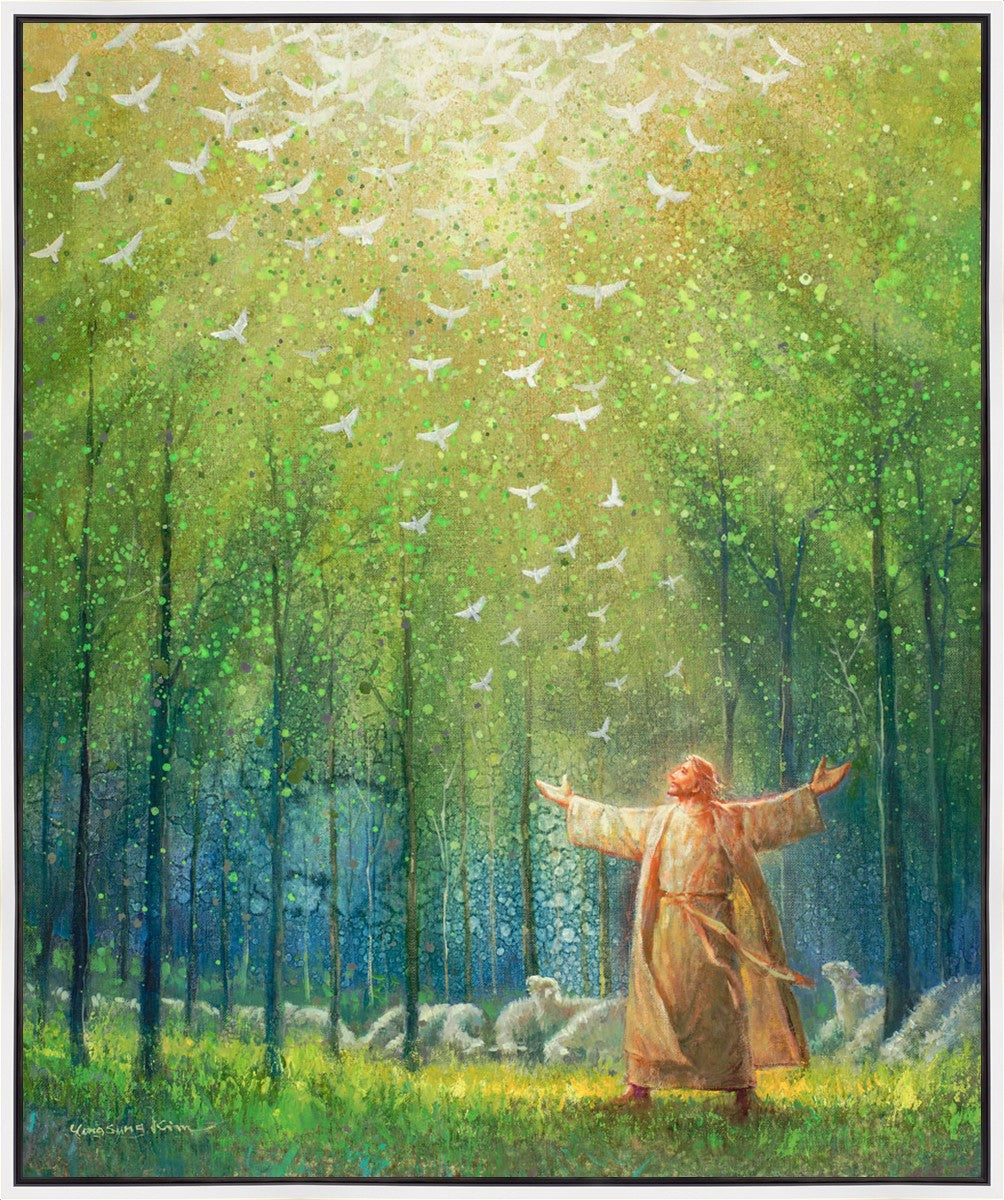 A New Light Shining Large Wall Art Gallery Wrap