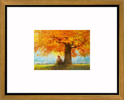 In His Arms Faux Mat Gallery Wrap