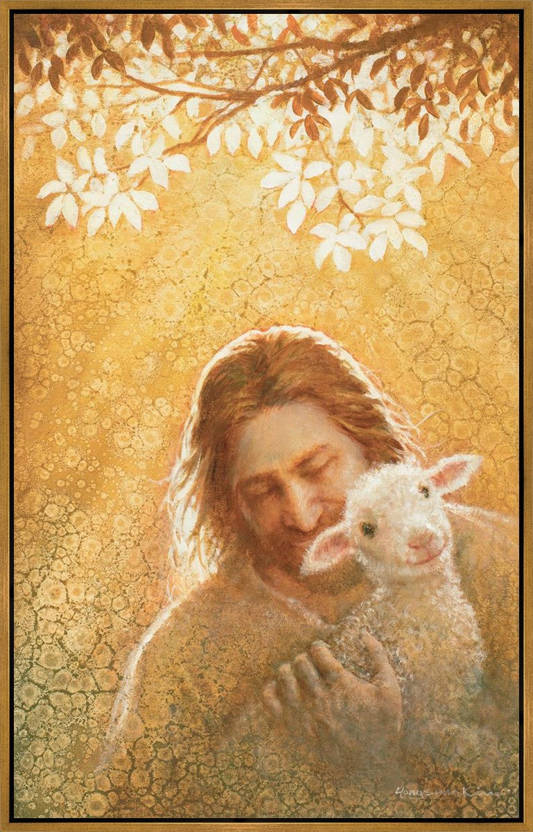 In God's Favor Large Wall Art Gallery Wrap