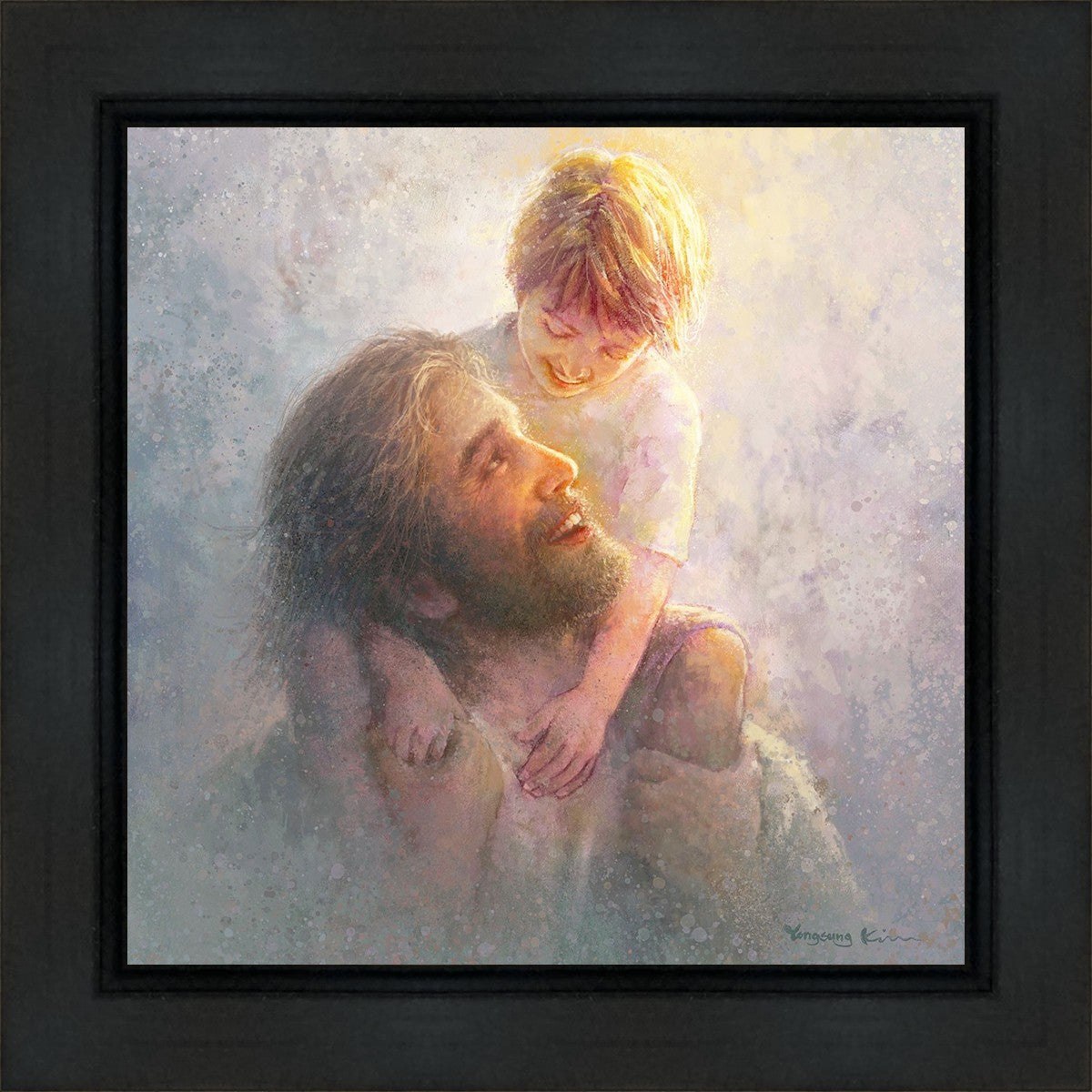 Light Upon His Shoulders Gallery Wrap