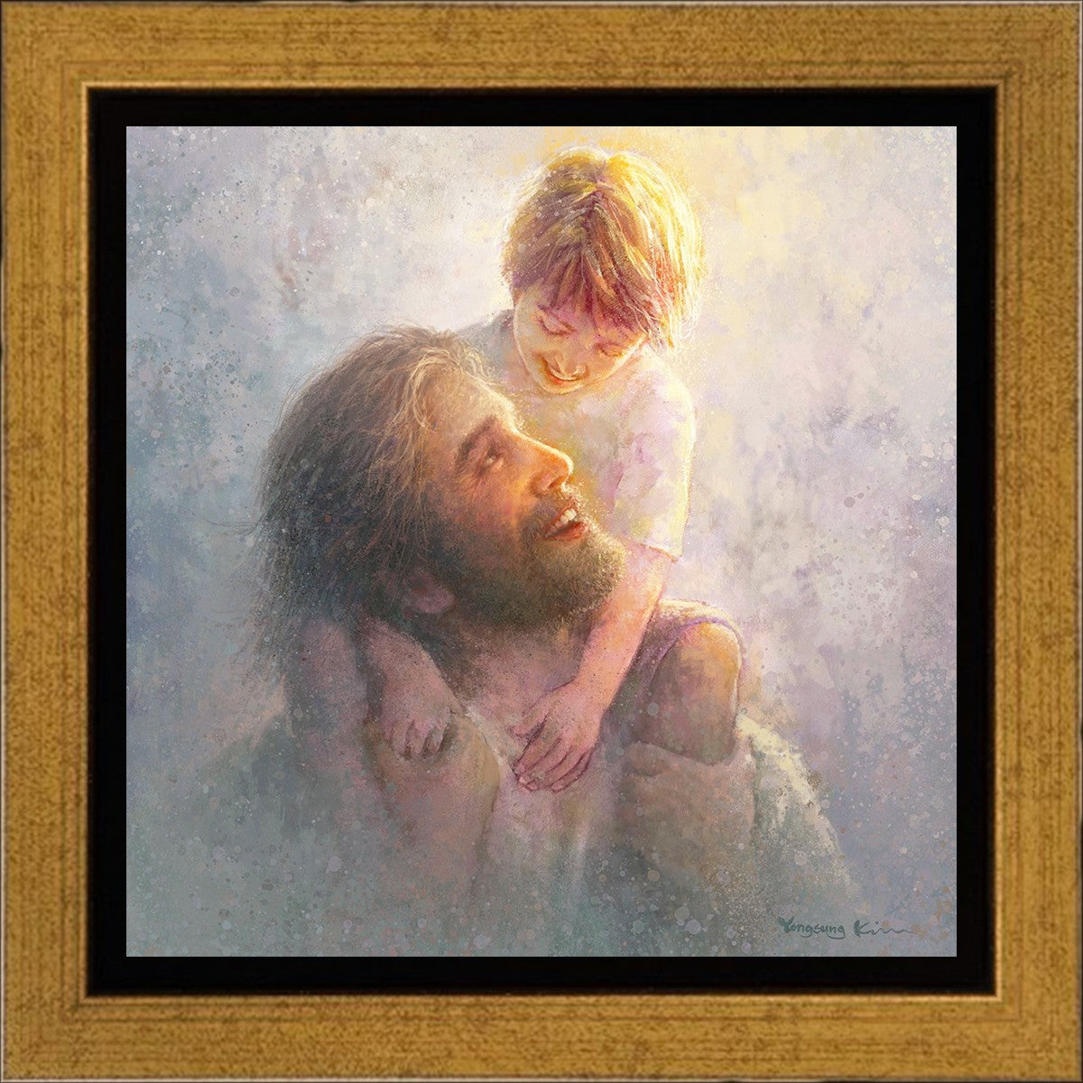 Light Upon His Shoulders Gallery Wrap