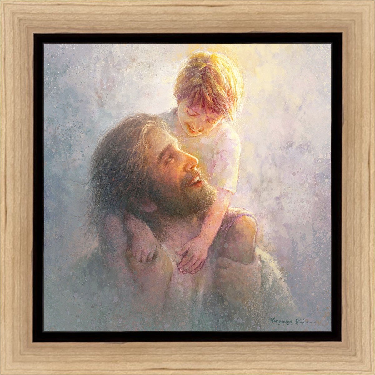 Light Upon His Shoulders Gallery Wrap