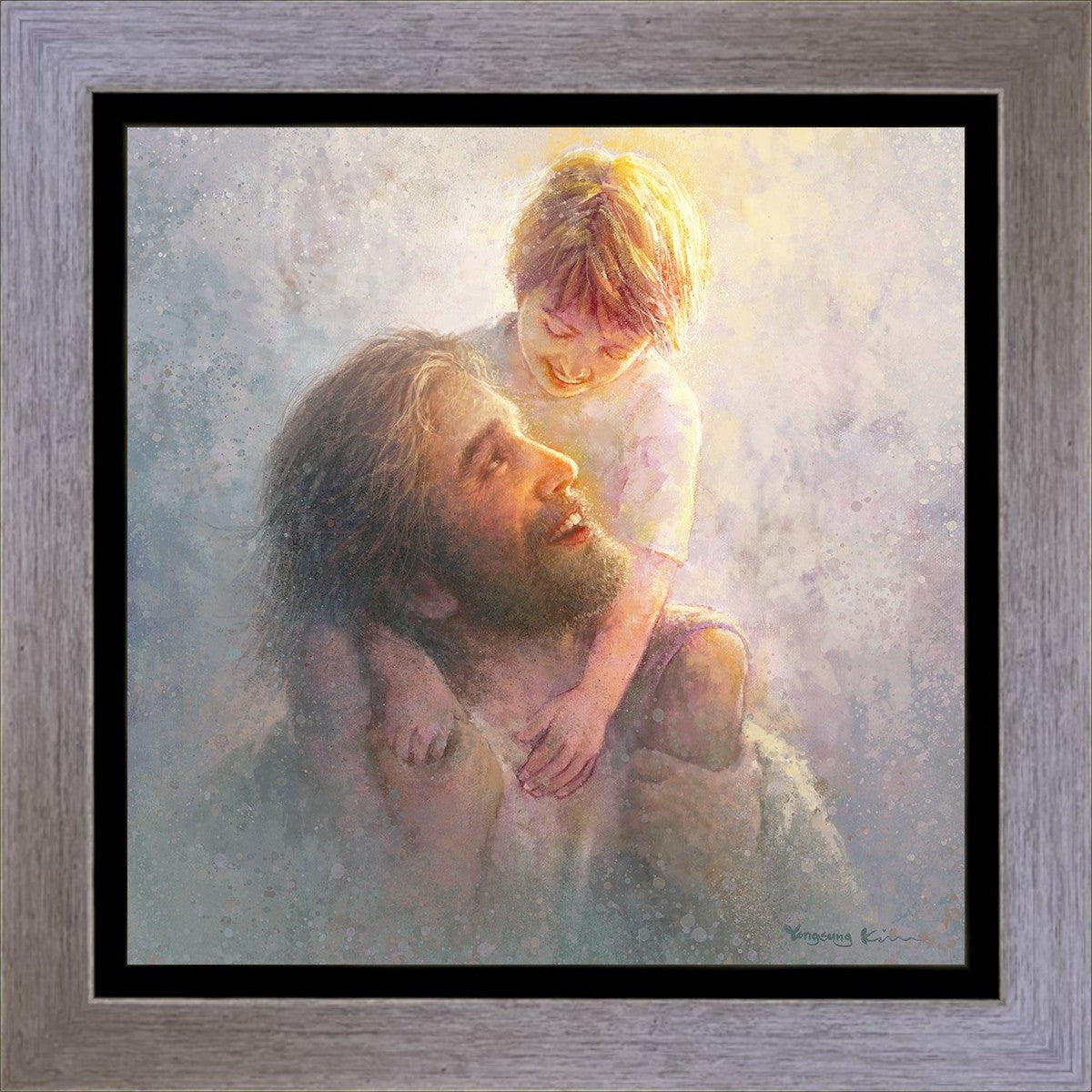 Light Upon His Shoulders Gallery Wrap