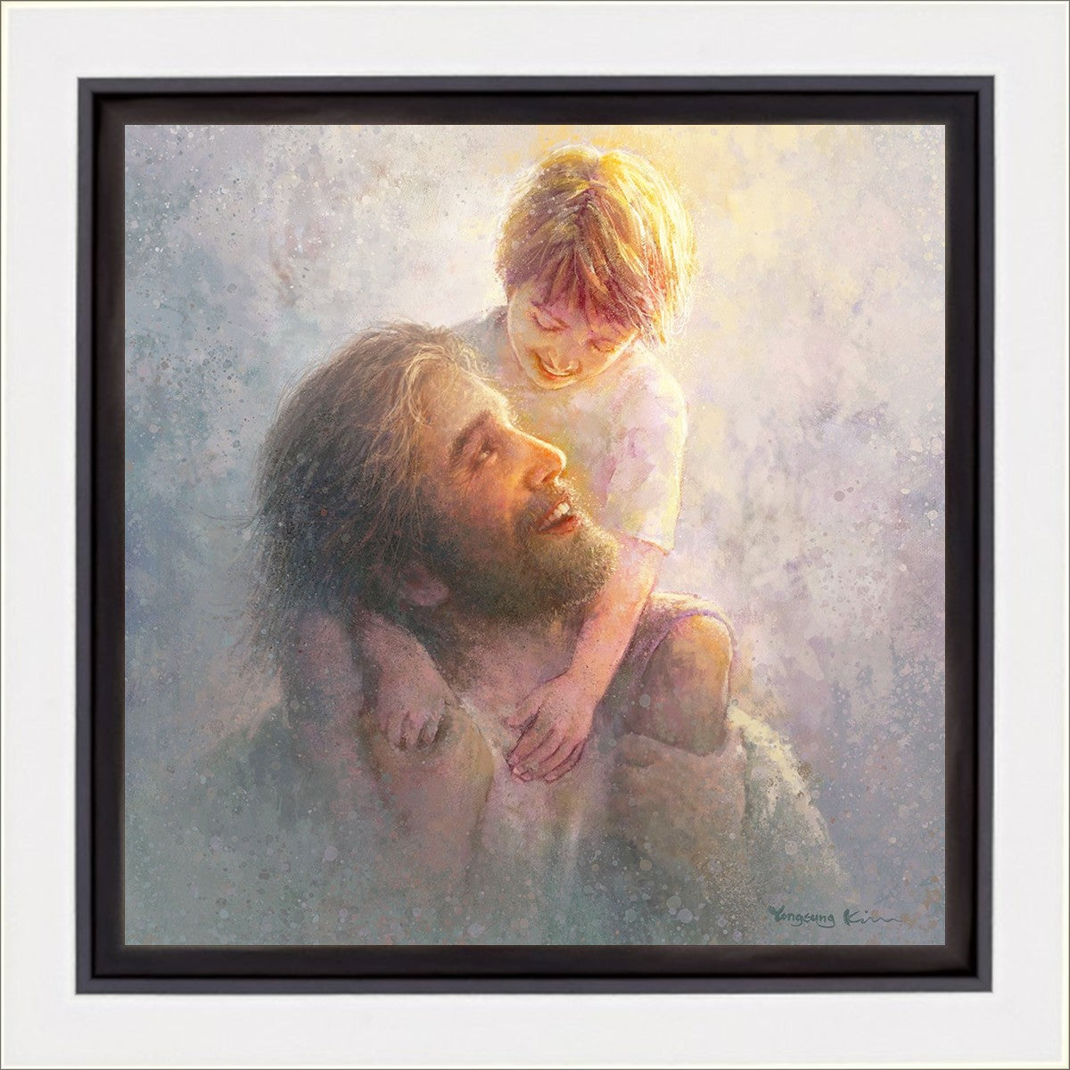 Light Upon His Shoulders Gallery Wrap