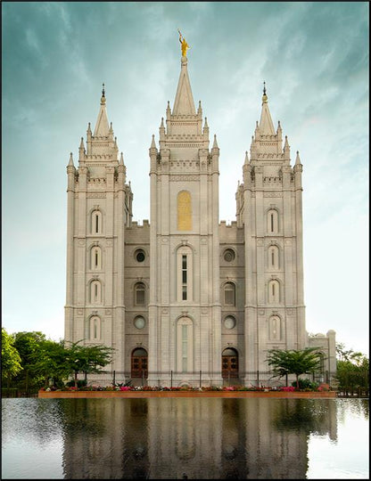 Salt Lake Reflections After The Storm