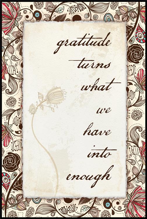 Gratitude