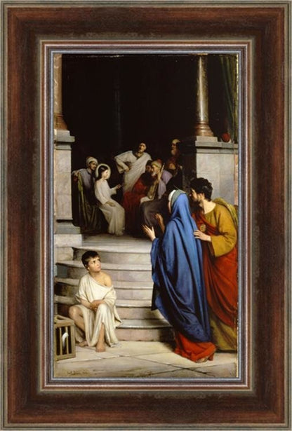 12 Year Old Jesus In The Temple