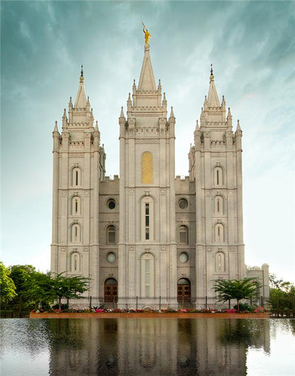 Salt Lake Reflections After The Storm