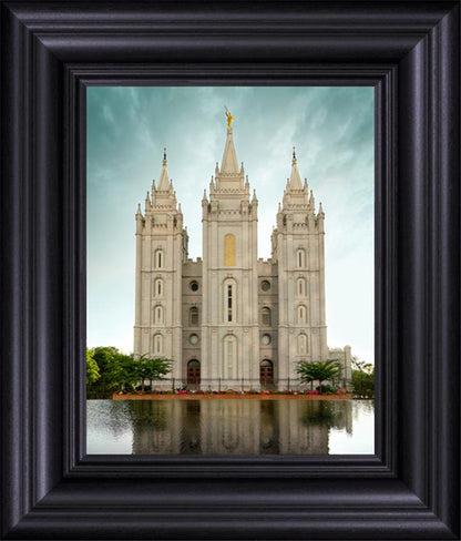Salt Lake Reflections After The Storm