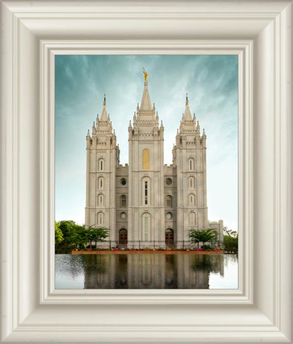 Salt Lake Reflections After The Storm