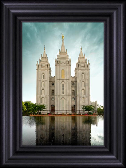 Salt Lake Reflections After The Storm