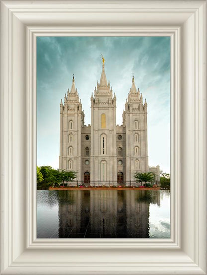 Salt Lake Reflections After The Storm