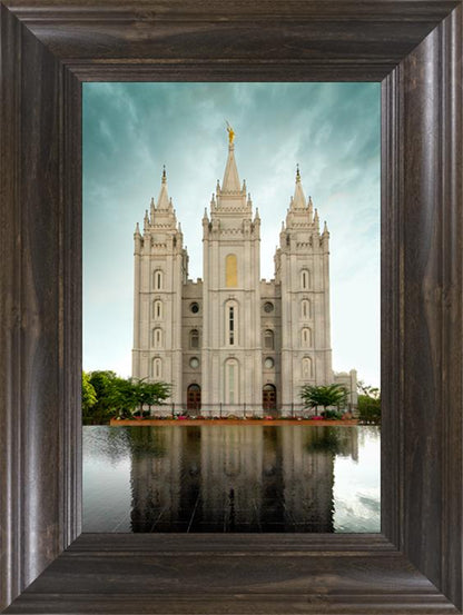 Salt Lake Reflections After The Storm