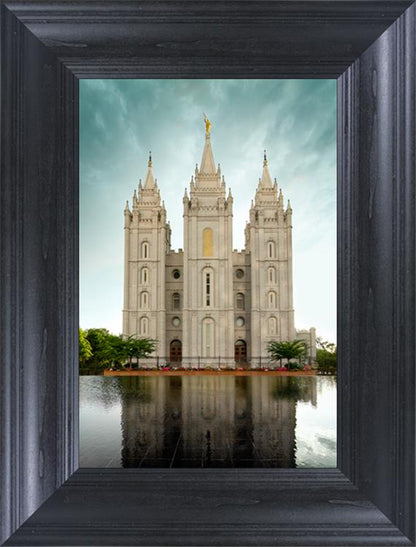 Salt Lake Reflections After The Storm