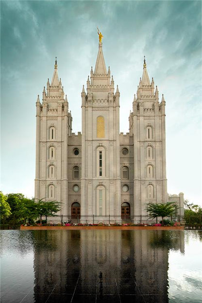 Salt Lake Reflections After The Storm