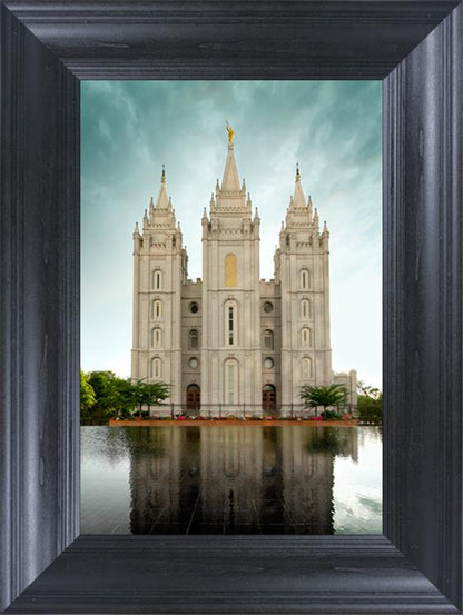 Salt Lake Reflections After The Storm