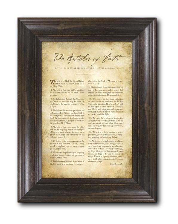 Articles Of Faith