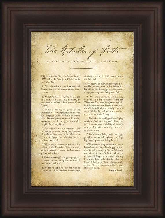 Articles Of Faith