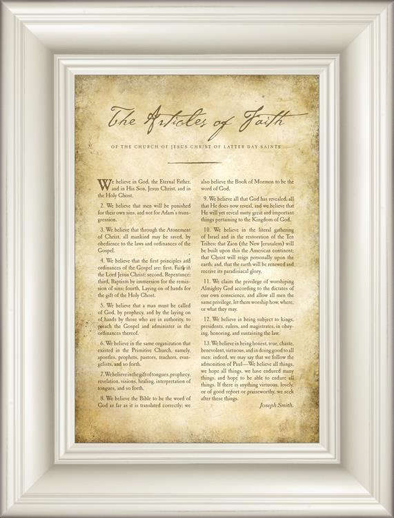 Articles Of Faith