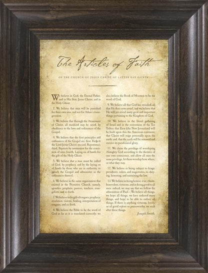 Articles Of Faith