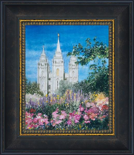 Salt Lake Temple in Summer
