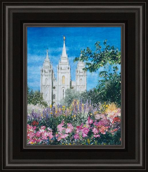 Salt Lake Temple in Summer